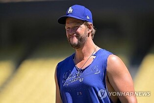 다저스 커쇼, 재활 투구 재개…14일 트리플A 경기서 3이닝 예정