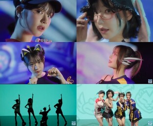 QWER Collaborates with LoL for Summer Campaign Song