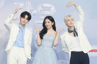 Artists at Blue carpet event of '2024 SBS Gayo Daejeon: Summer'