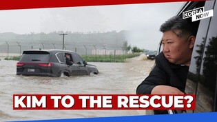 Kim Jong-un drives to flood-hit region, takes charge of airborne rescue mission