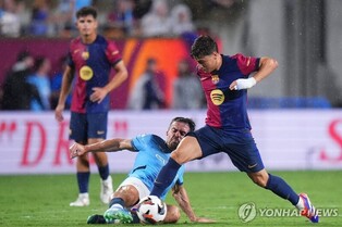 바르사, 맨시티와 친선전서 2-2 비긴 뒤 승부차기 승리