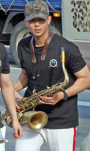 Photos from BTS RM's Performance at 2024 Hwacheon Tomato Festival