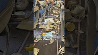 Food, passengers thrown into the air by severe mid-flight turbulence