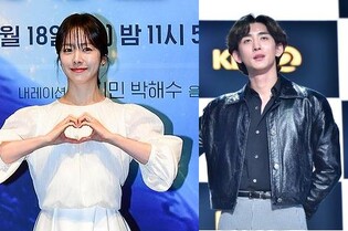 잔나비 최정훈-배우 한지민, 10살 연상연하 스타 커플 됐다