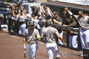 김하성, 마이애미전 4타수 1안타…팀은 연장 10회 역전승