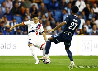 이강인, 3분 만에 리그1 '전체 1호골'…PSG, 르아브르 4-1 완파(종합)