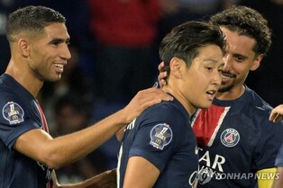 PSG 이강인, 개막 2경기 연속골…교체투입 20분만에 무력시위