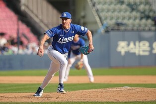 '전 삼성' 뷰캐넌, 9년 만에 MLB 경기 등판…3⅓이닝 1실점(종합)