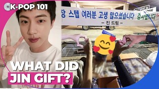 [Weekly BTS] Jin gifts 110 staff members after filming Netflix original