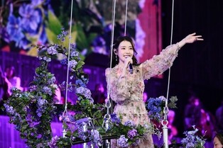 IU Dazzles fans at Sangam Stadium concert: "I'll Keep Singing As Long As I Can"