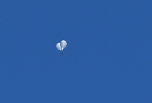 N. Korean garbage balloon