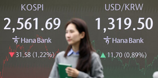 KOSPI drops