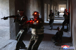 N. Korean leader inspects special operations unit