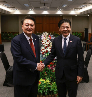 S. Korea-Singapore summit talks