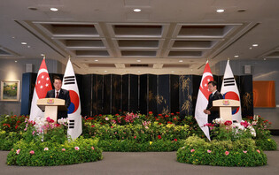 S. Korea-Singapore summit statement