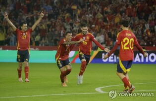 유로 2024 챔피언 스페인, 네이션스리그서 세르비아에 3-0 완승