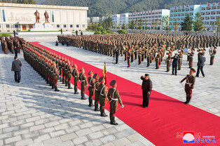 N. Korean leader visits Army corps
