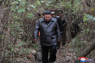 N. Korean leader inspects strategic missile bases