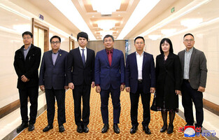 Vietnamese delegation in N. Korea