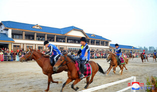 New horse riding club in N. Korea