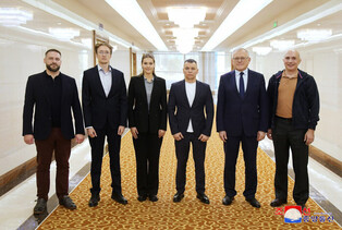 Russian IT delegation in Pyongyang