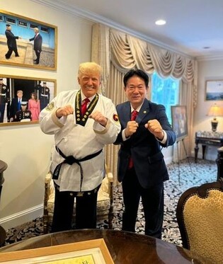 (US election) Taekwondo body chief says Trump promised to address Congress in taekwondo uniform