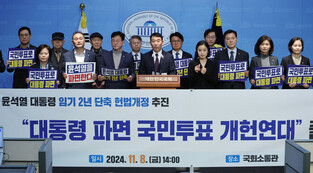 Coalition seeking to shorten Yoon's term