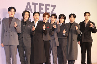 Photos from media showcase of 'ATEEZ'