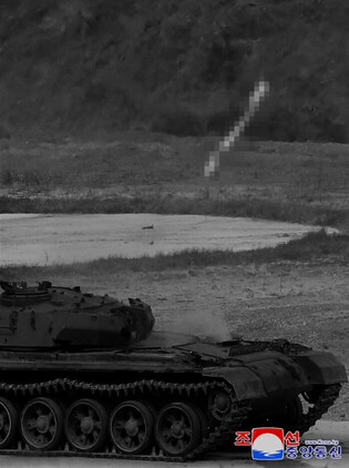N. Korean leader inspects suicide drone performance test