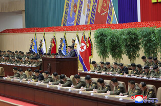 Meeting of battalion commanders in N. Korea