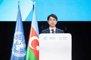 S. Korean environment minister at climate change meeting