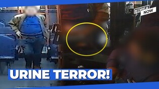Passenger urinates on bus driver who stopped him from smoking