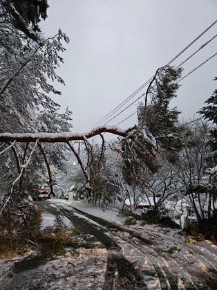 Heavy snow