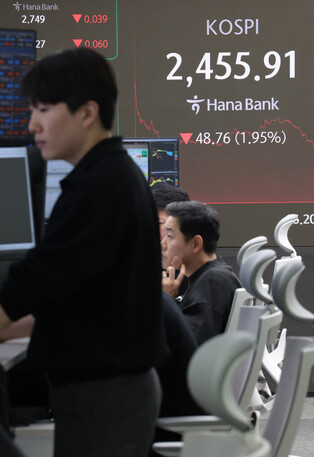 KOSPI plunges