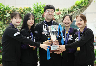 Youth table tennis team