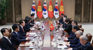 S. Korea-Kyrgyzstan summit talks