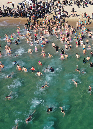 Winter swim