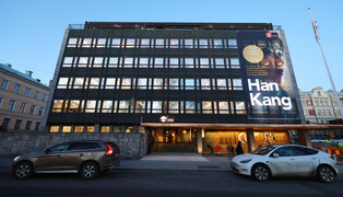 Nobel laureate Han Kang at Swedish publisher