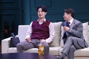 S. Korean actors Jo Young-kyu and Lee Hee-jun