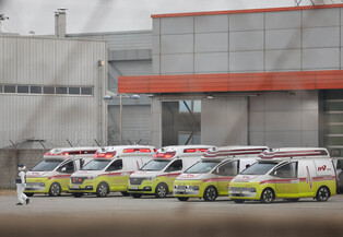 Ambulances on standby