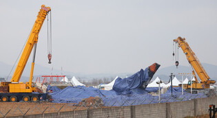 Site of Muan plane crash