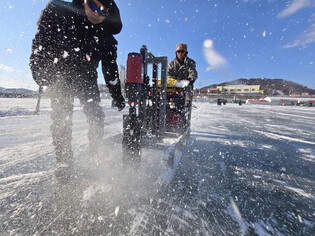 Preparation for mountain trout festival