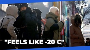 The season's coldest weather grips Seoul