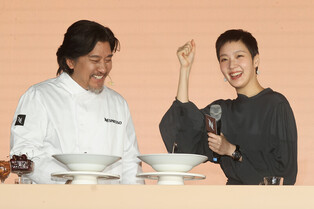 Photos of Actress Kim Go-eun from Nespresso Event