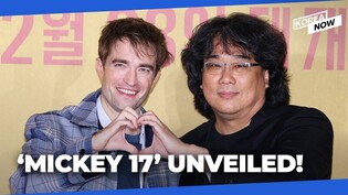 Robert Pattinson in Korea for the first time with Bong Joon-ho #mickey17