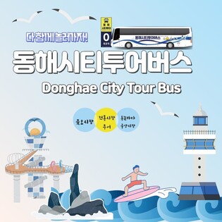 "5천원으로 동해시 관광지를 구경하자" 투어버스 2월부터 운행