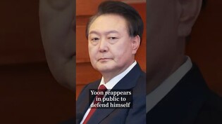 Yoon reappears in public to defend himself
