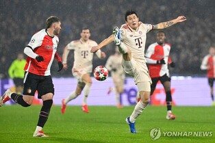 '김민재 실점 빌미' 뮌헨, 페예노르트에 0-3 충격패
