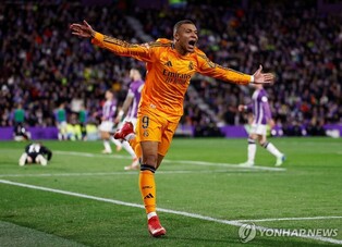 음바페, 라리가 첫 해트트릭…R마드리드, 바야돌리드에 3-0 완승