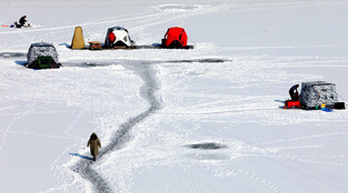 Ice fishing